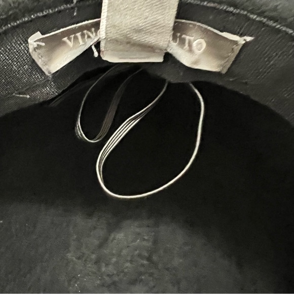 Vince Camuto Free Spirit Black Wool Floppy Adjustable Hat NWT - Picture 7 of 10